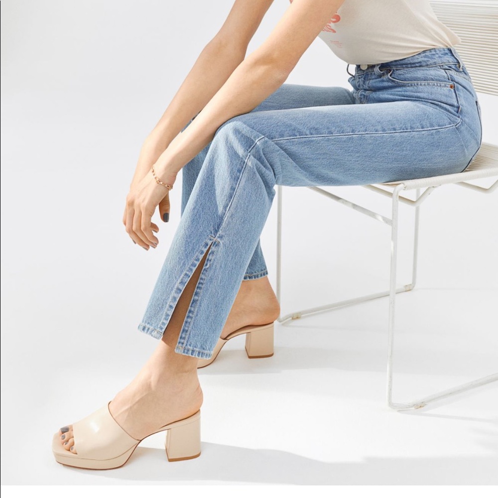 H&M Split Ankle High Waist Jeans